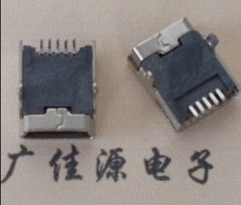 长沙mini usb 5p接口 迷你 卧式插座 端子贴片 接插件