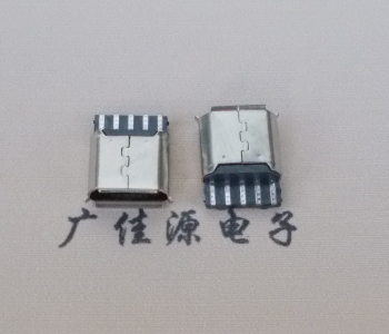 长沙Micro USB5p母座焊线 前五后五焊接有后背