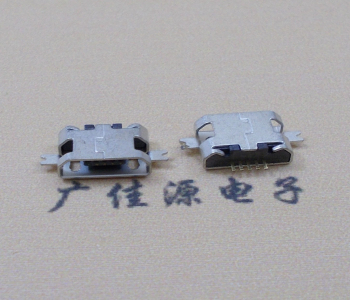 长沙MICRO USB B型口 两脚SMT沉板0.7/1.0/1.6直边