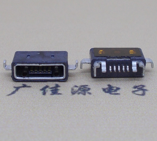 长沙MICRO USB防水AB型口母头3D图纸封装