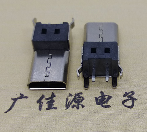 长沙Micro usb母座 加长14mm2P充电安卓接口